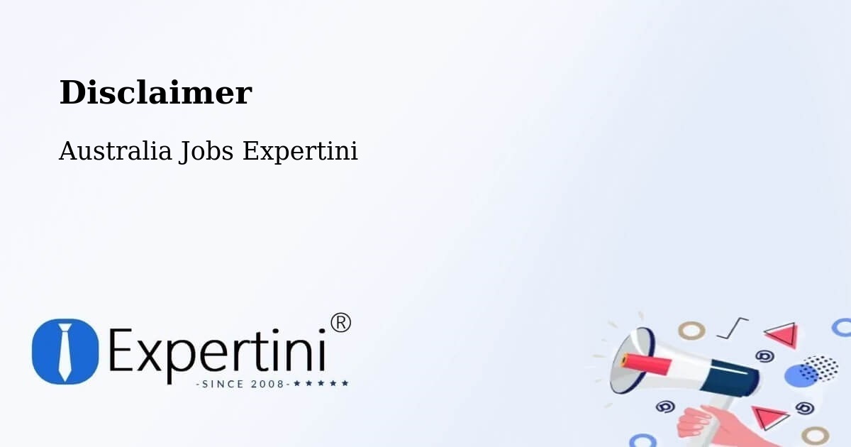 Disclaimer – Queenscliff - Australia Jobs Expertini