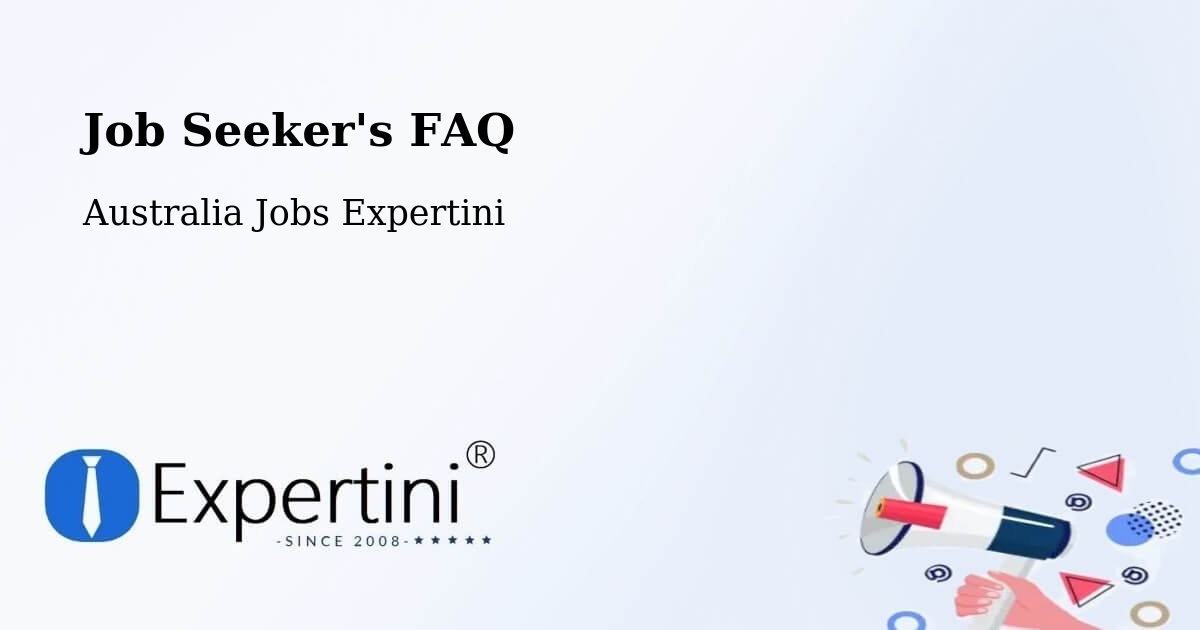 Job Seeker FAQ – Queenscliff - Australia Jobs Expertini